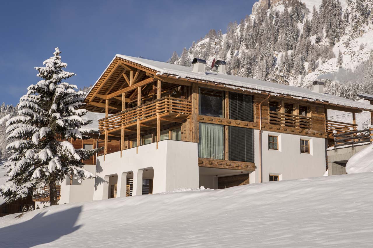 Exterior in Casa Feroze in Alta Badia