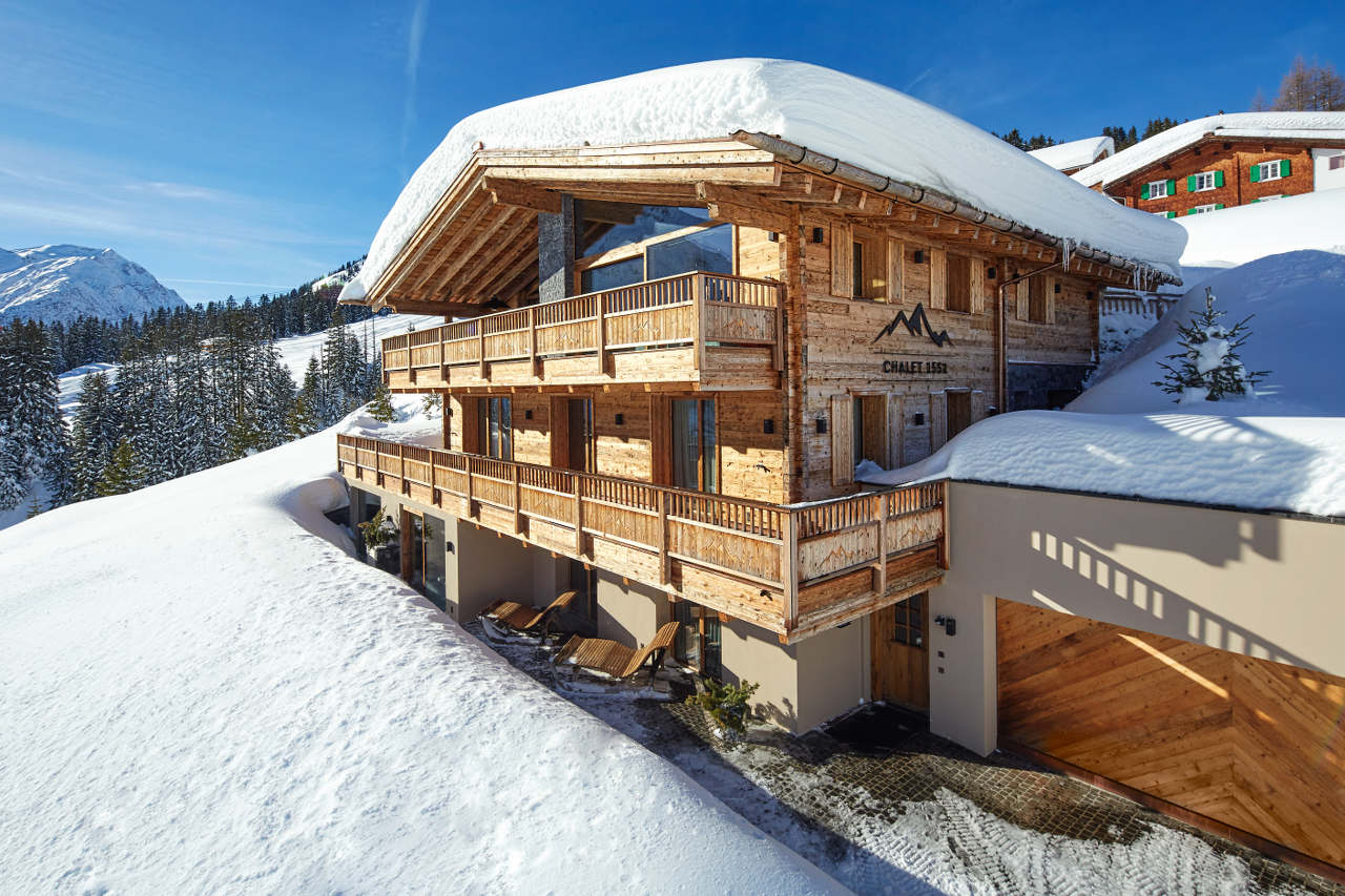 Exterior view of Chalet 1551 in Lech