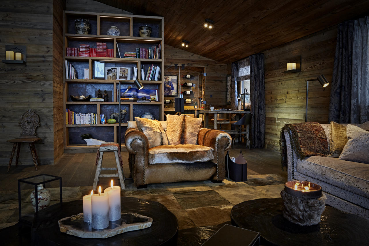 Lounge at Chalet 1551 in Lech