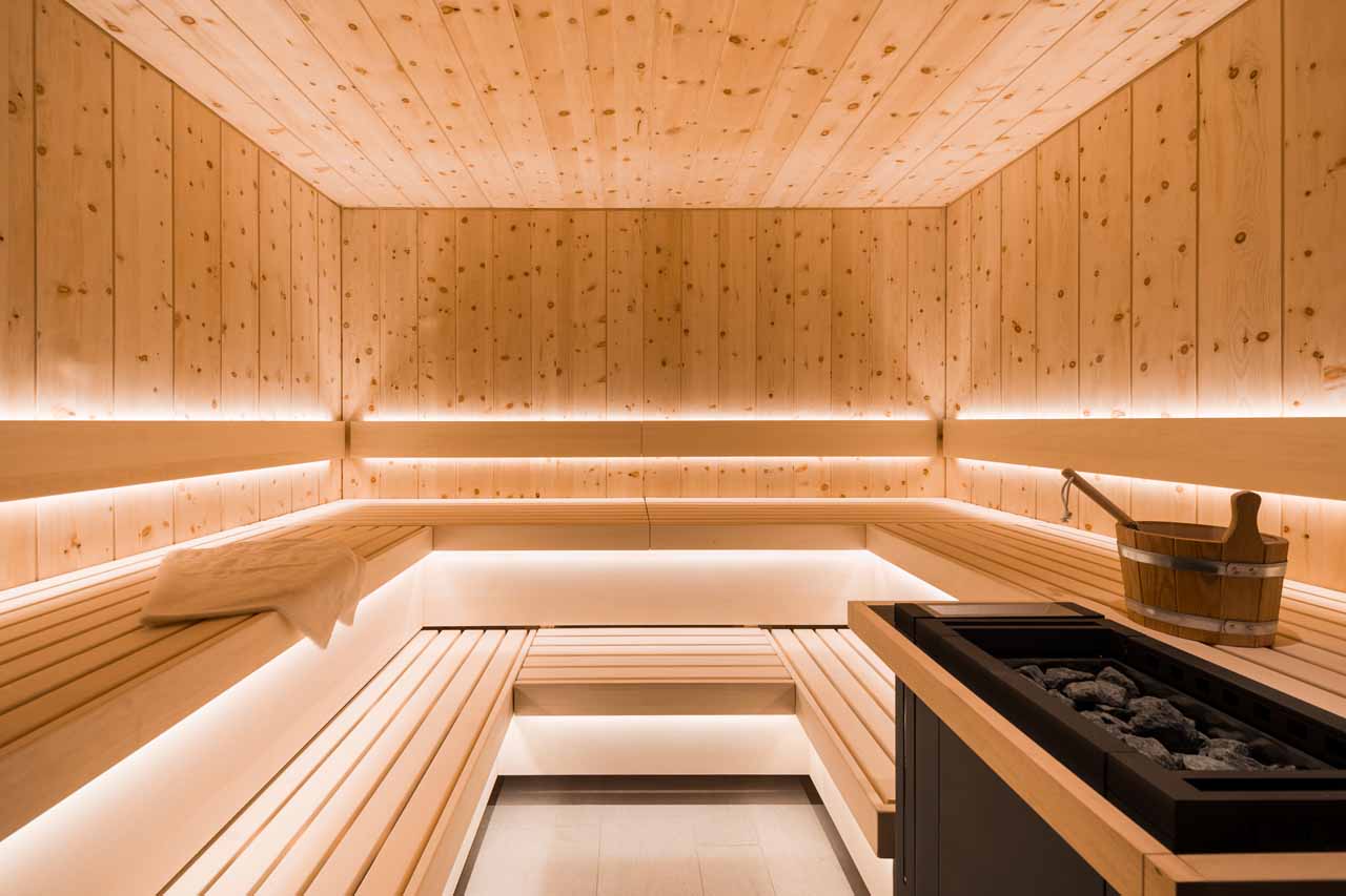 Sauna at Chalet Arula 1 in Lech