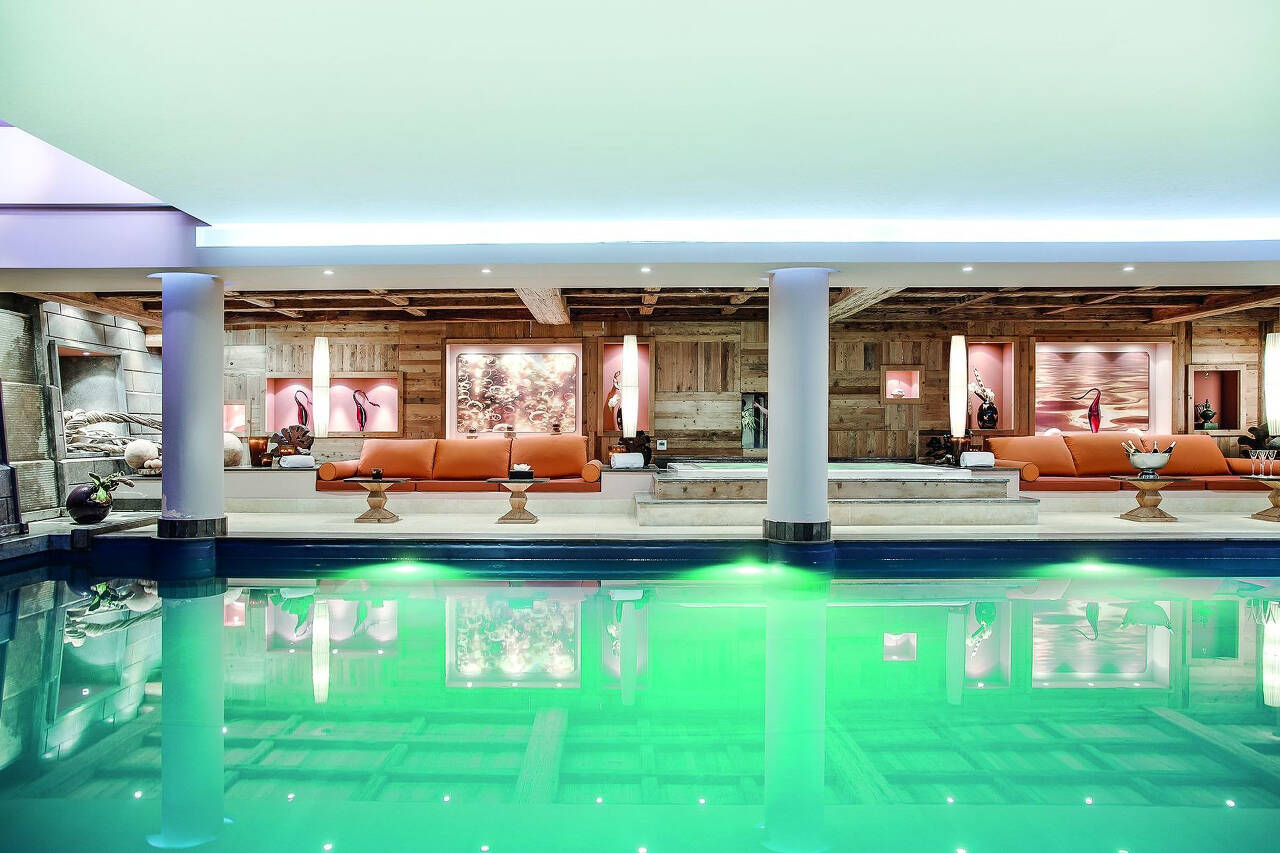 Spa at Chalet Black Pearl in Courchevel