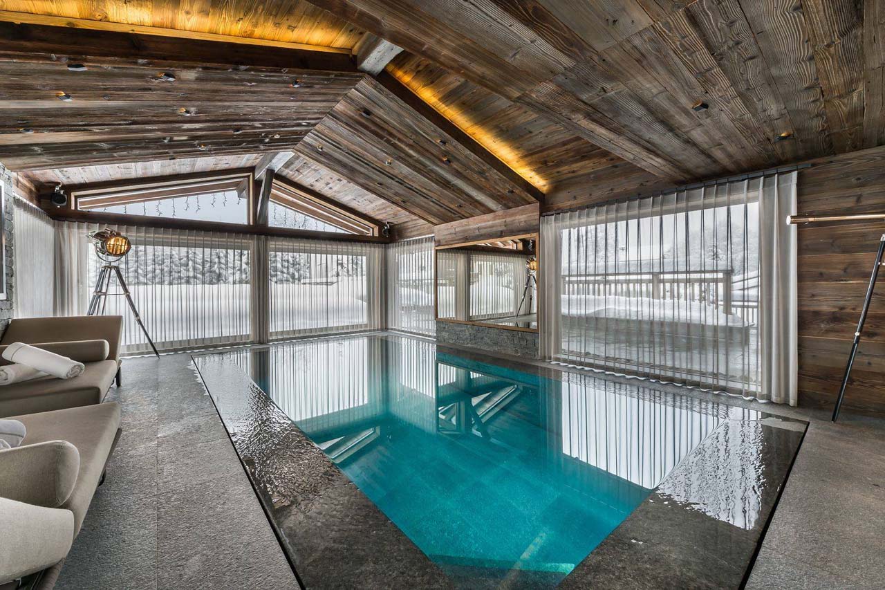 Spa at Chalet des Sens in Megeve