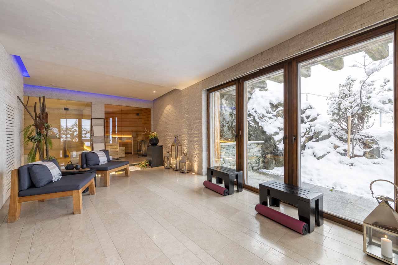 Spa relaxation/yoga room