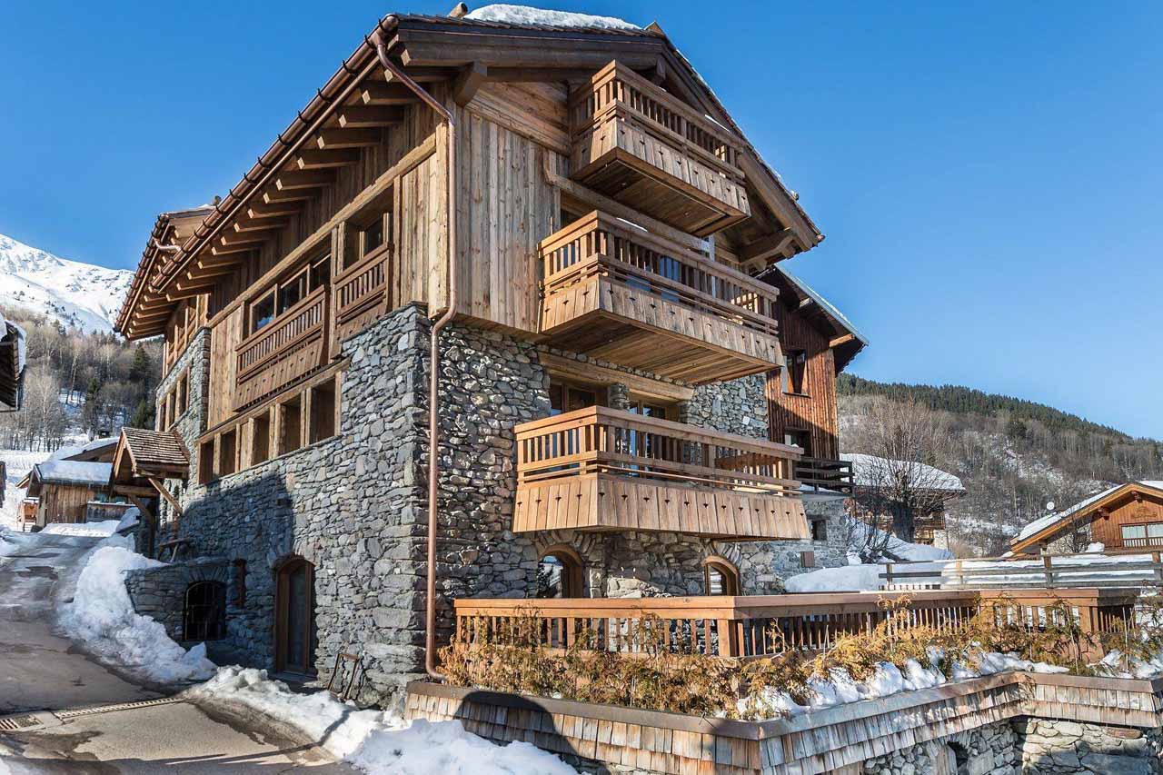 Chalet Les Voutes in Meribel is located in Le Raffort area