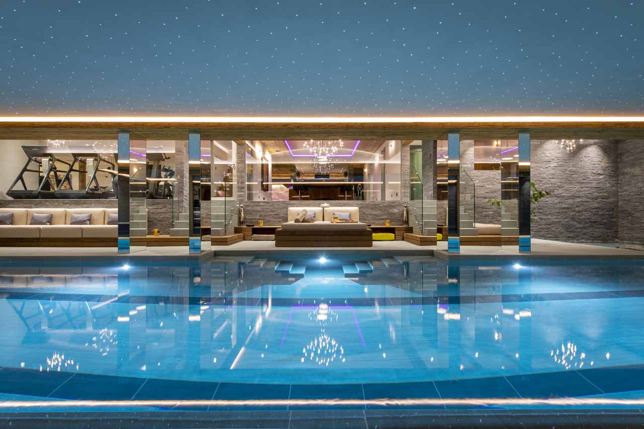 Spa at Chalet Marmottiere in Verbier