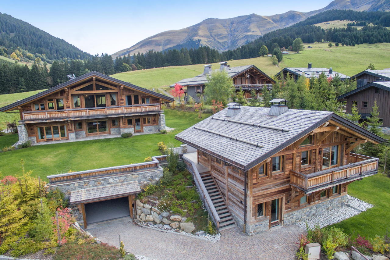 Summer Chalets in the French Alps