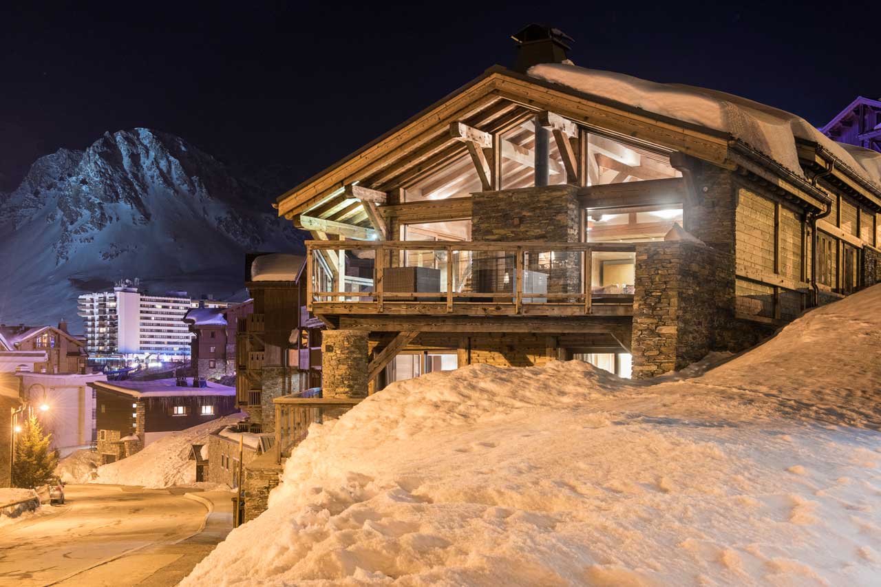 Exterior of Chalet Opale in Tignes