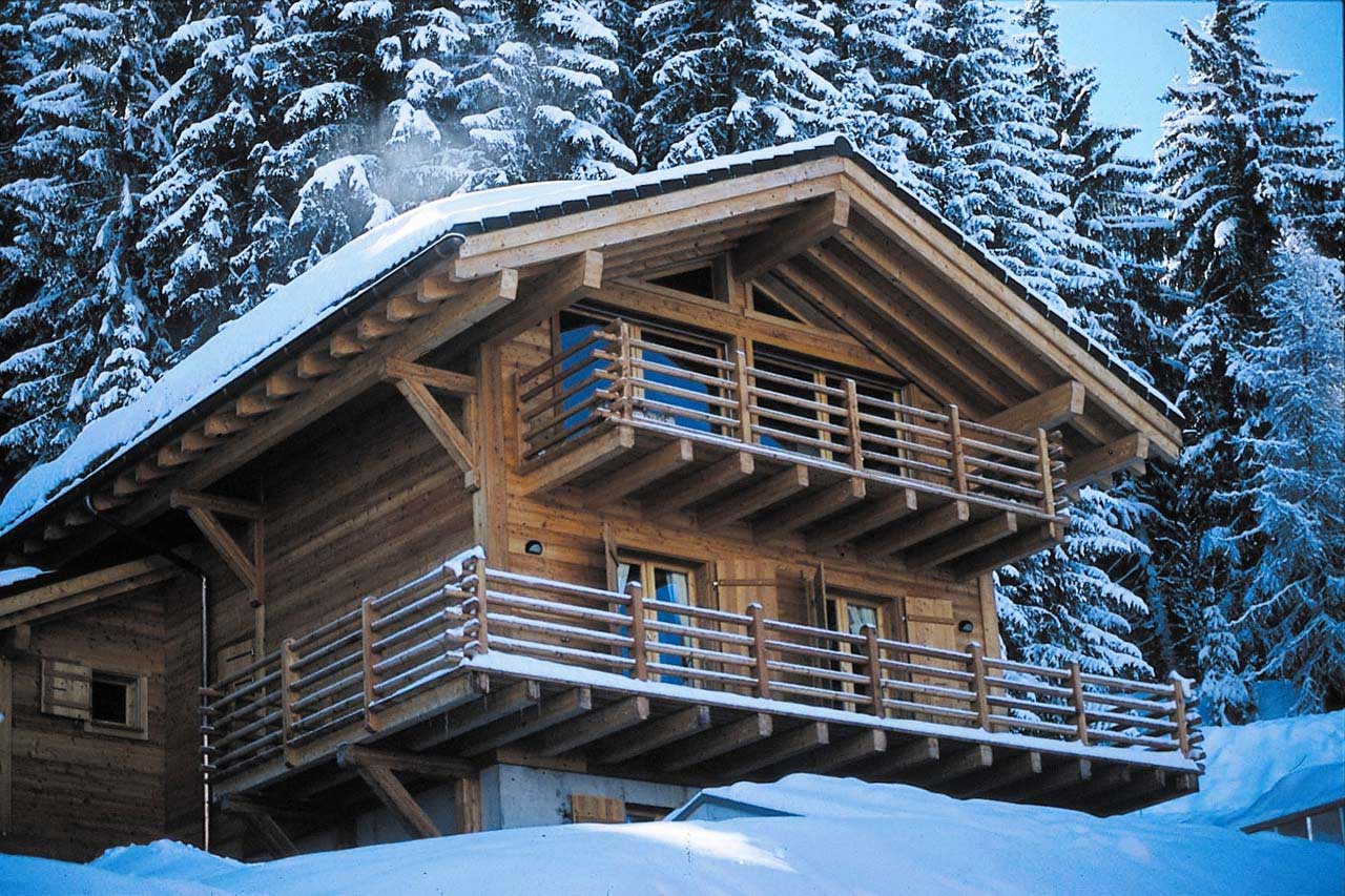 Exterior of Chalet Sorojasa in Verbier