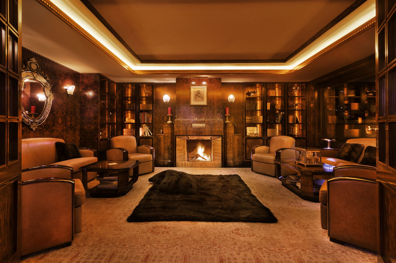 Living area of Chalet Truffe Blanche in Verbier