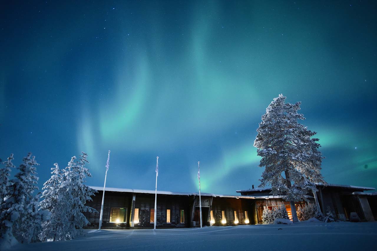 Exterior of Octola Private Wilderness in Finland