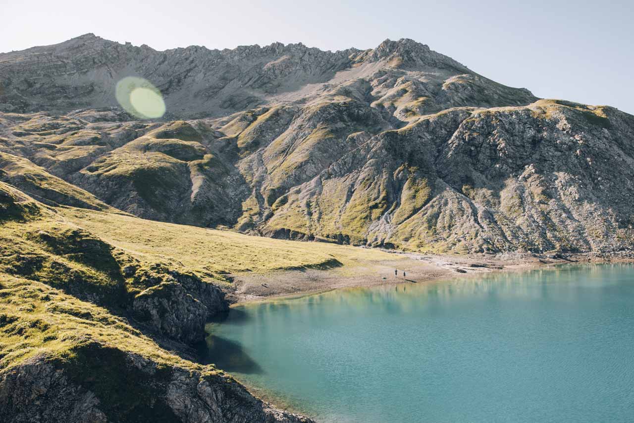 lakes in summer in lech