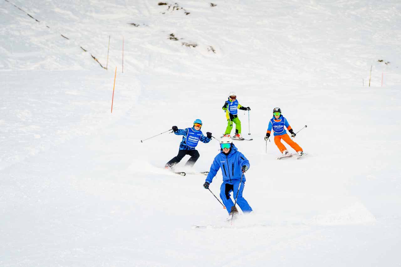 Ski school in Verbier for beginner skiers