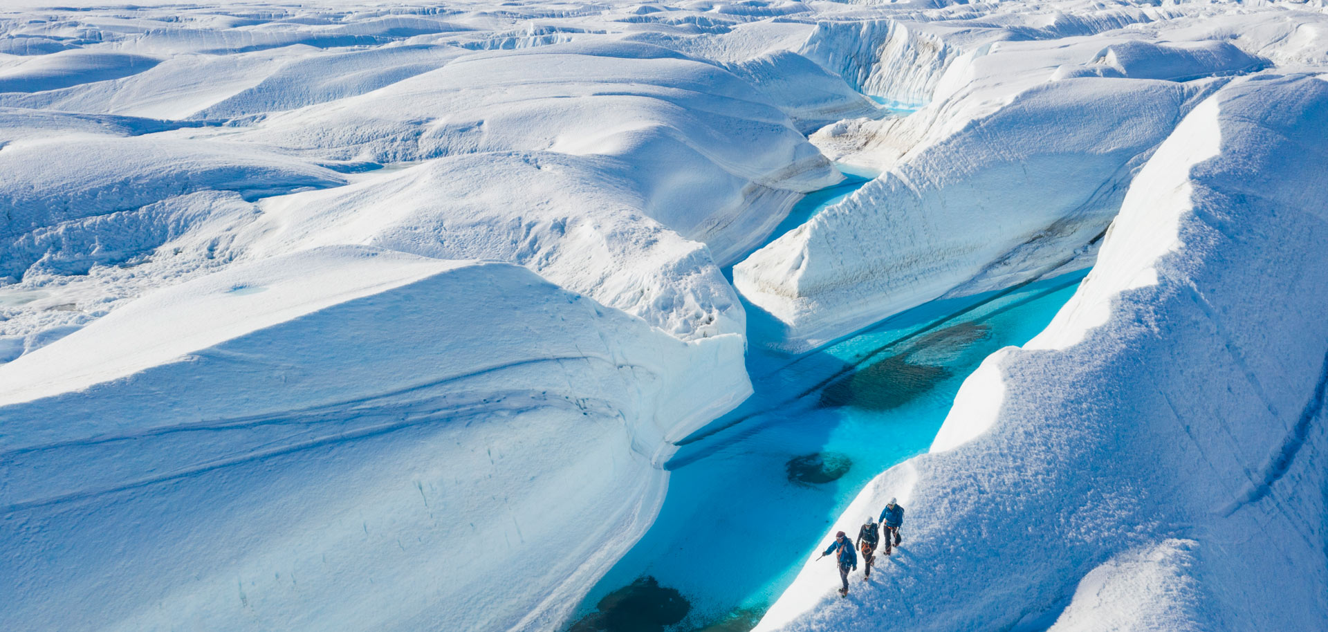 Spectacular landscape in Antarctica