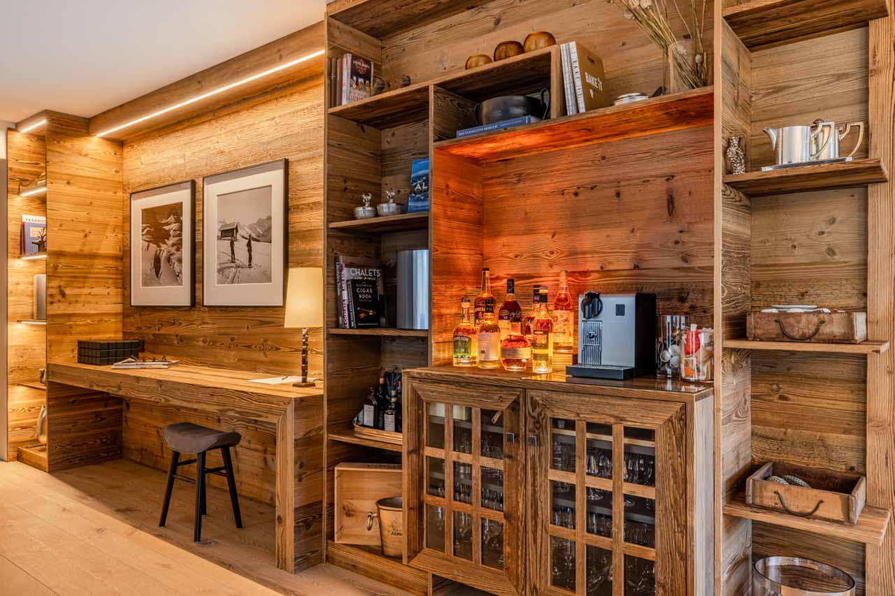 Bar area at Apartment Mountain Dream in Davos