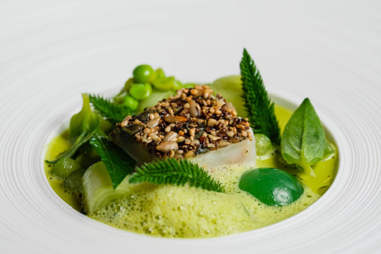 Plate of food at Chalet 1551 in Lech