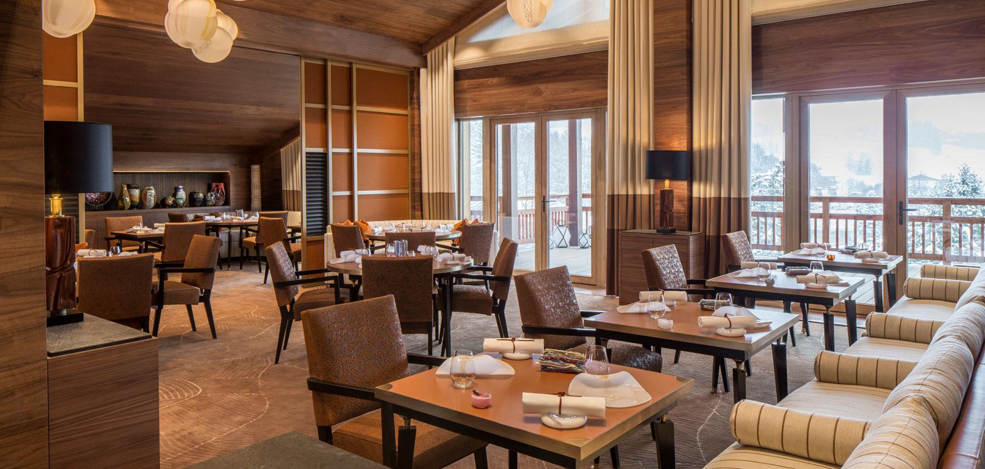 Brasserie Benjamin restaurant in Megeve