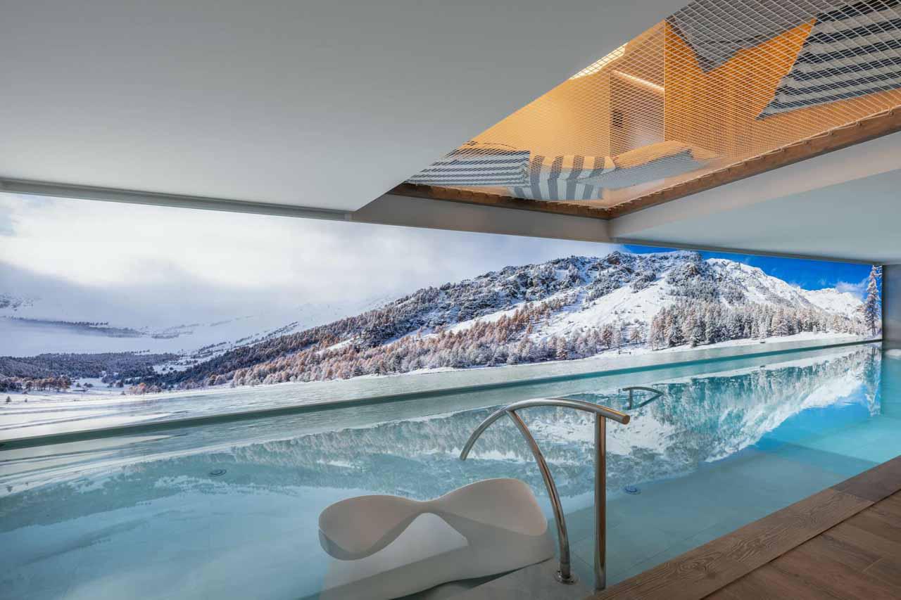 Indoor pool in Apartment Brunello, Courchevel 1850