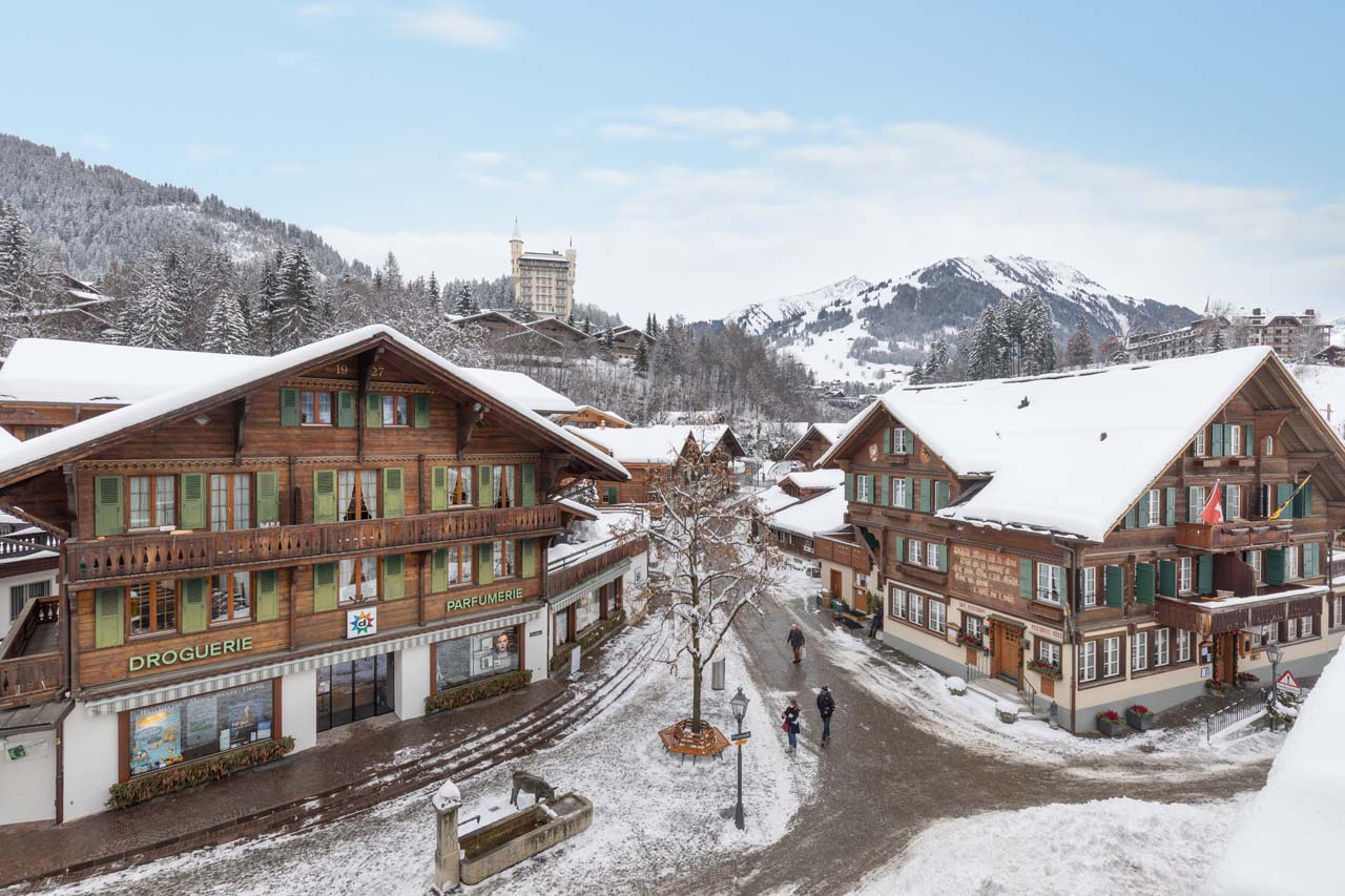 Gstaad promenade chalet