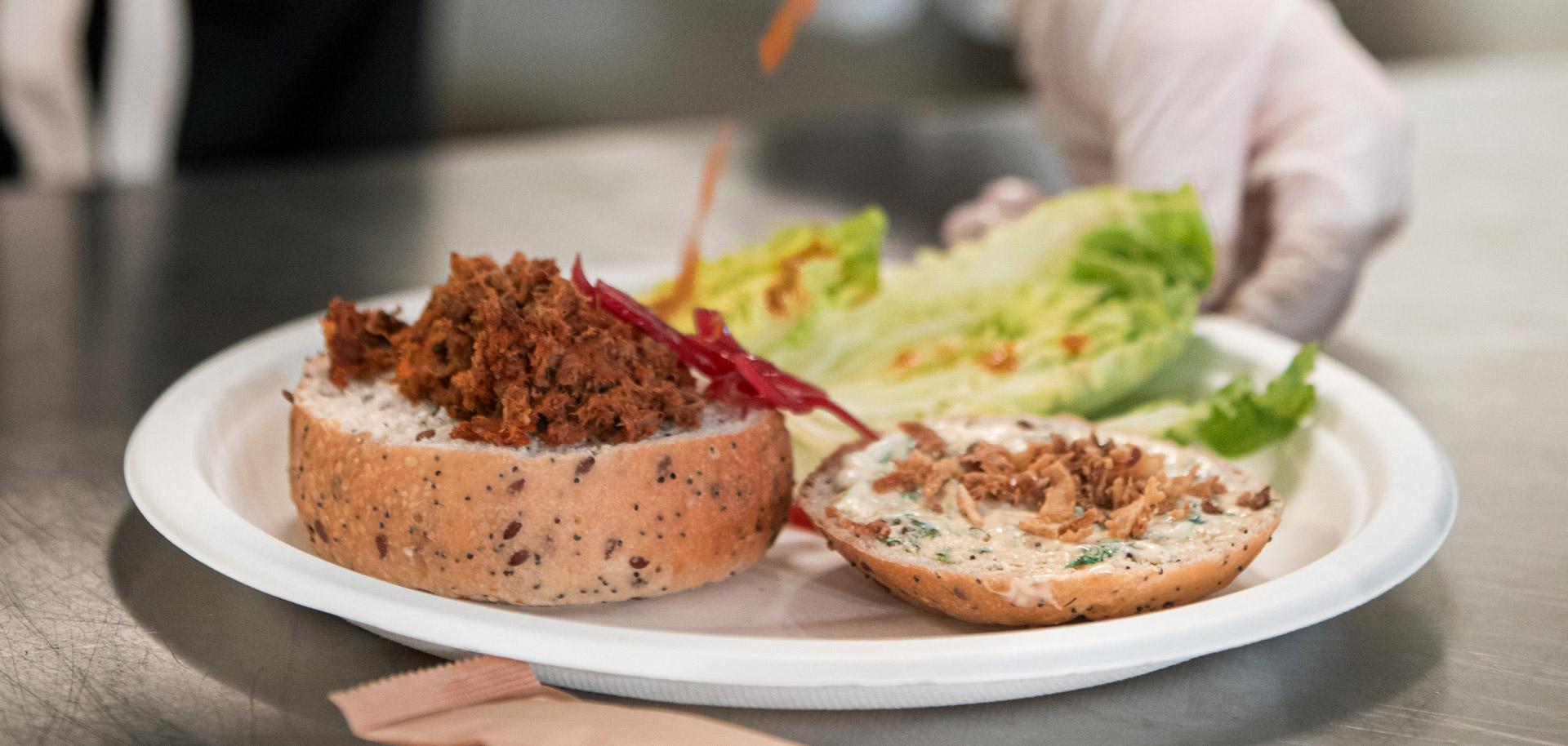 Casual dining in Megeve