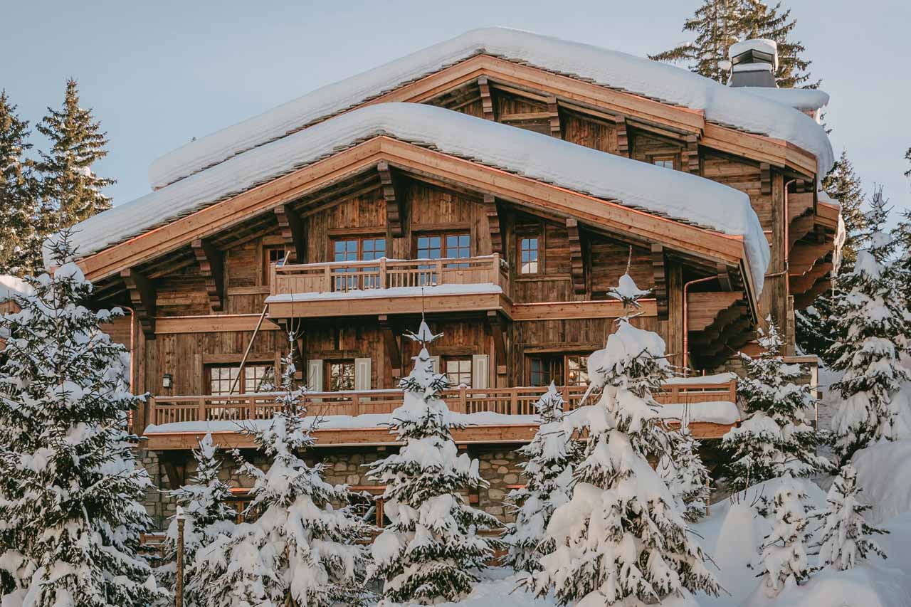 Exterior of Chalet Airelles 1992 in Courchevel 1850