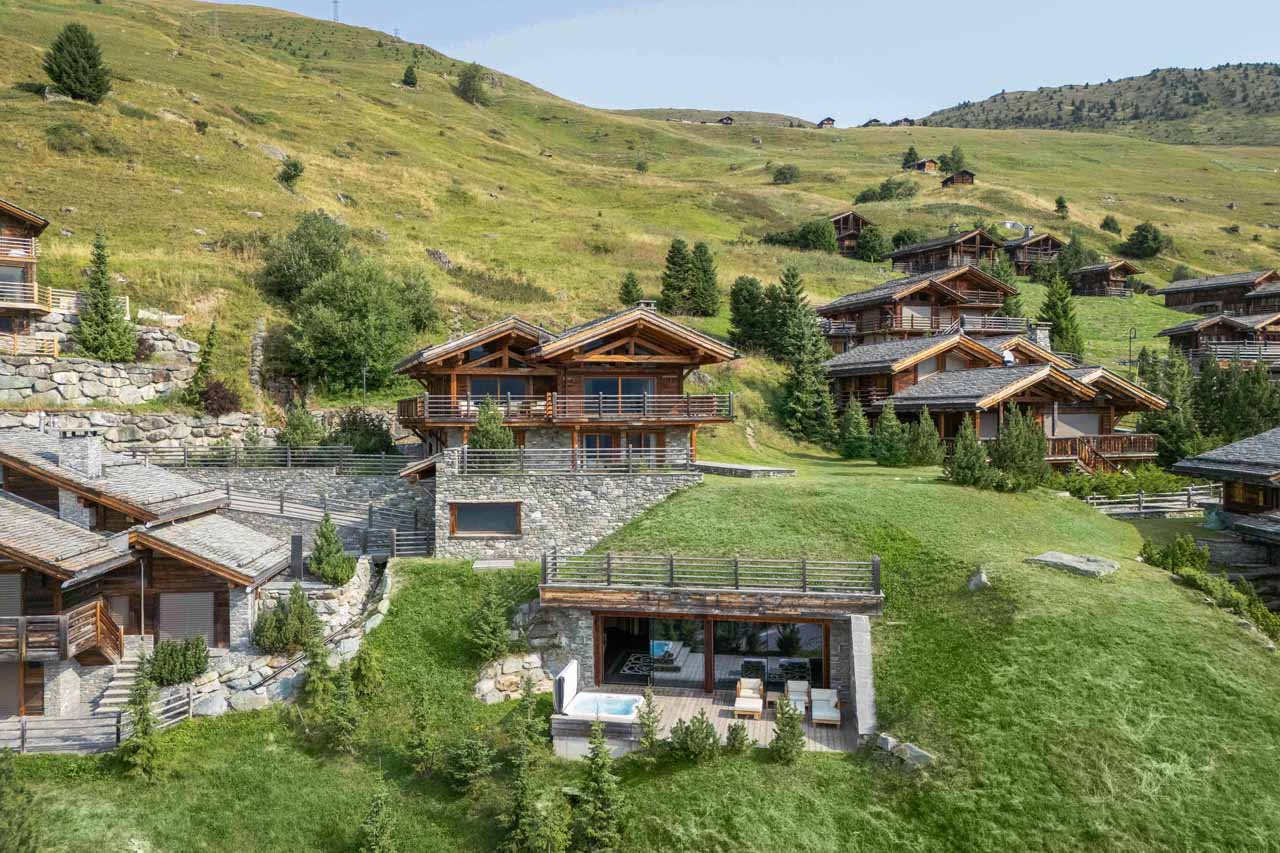 Exterior of Chalet in Calima in Verbier