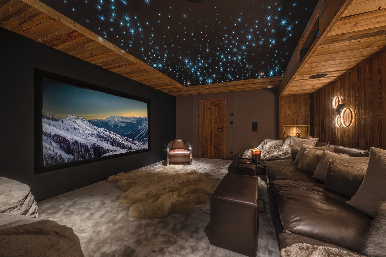 Cinema at Chalet Ecliptique in Morzine