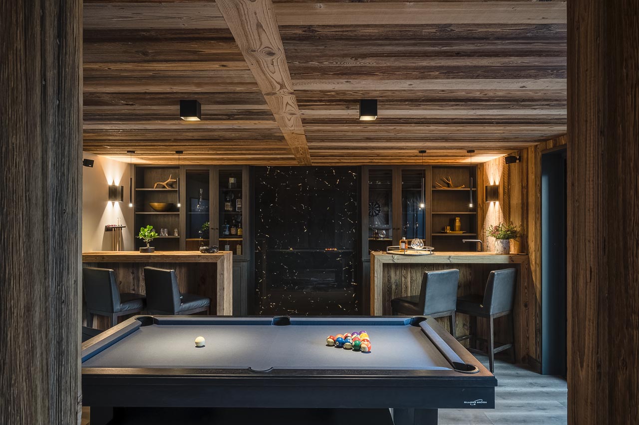 Bar at Chalet Ecliptique in Morzine