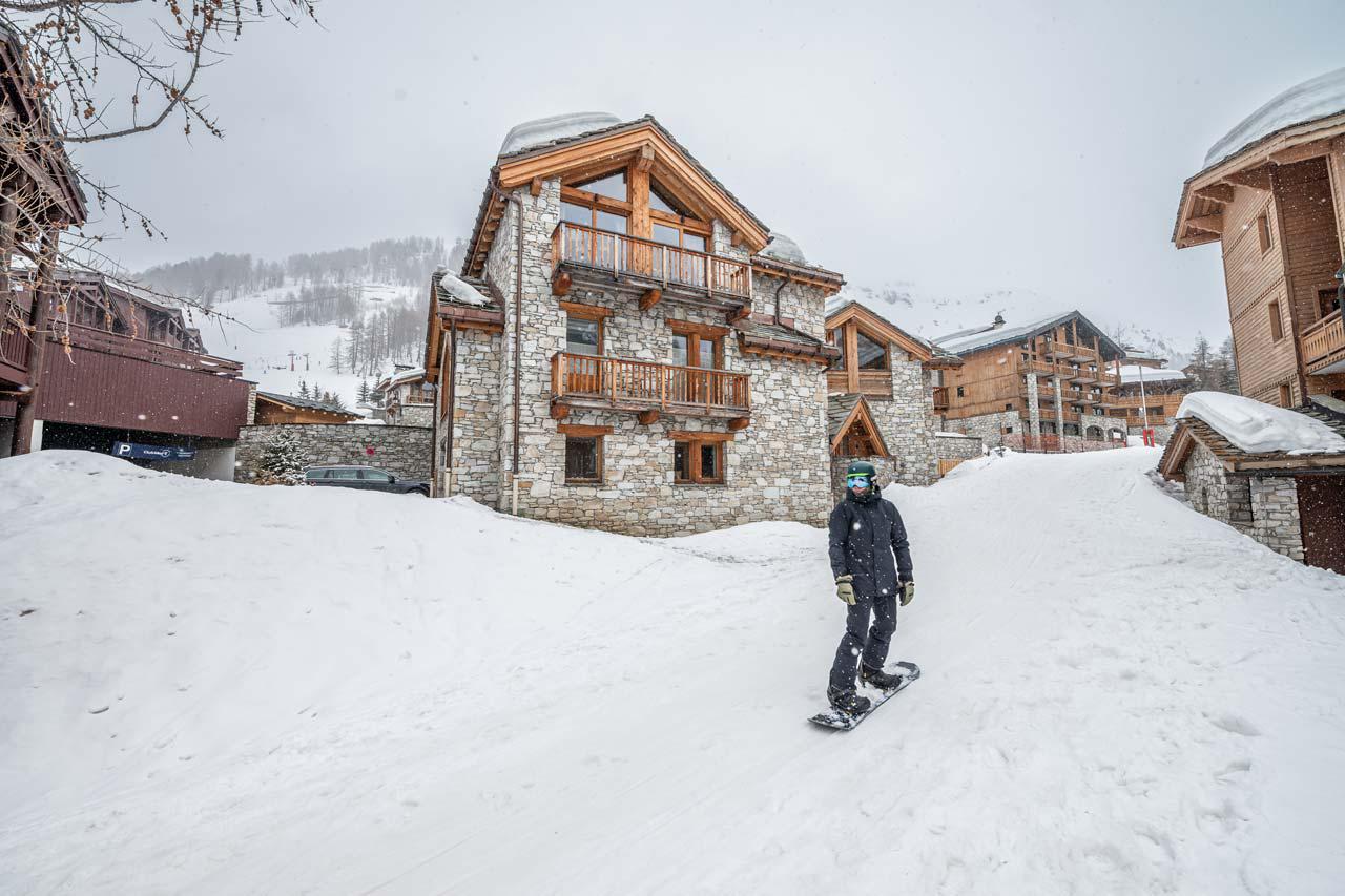 Chalet Juno ski in ski out access in Val d'Isere