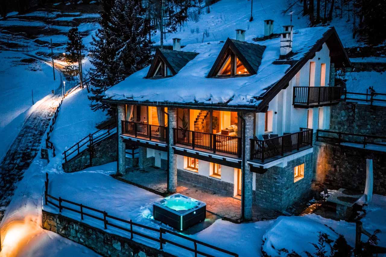Exterior of Chalet Snostorm in Breuil-Cervinia