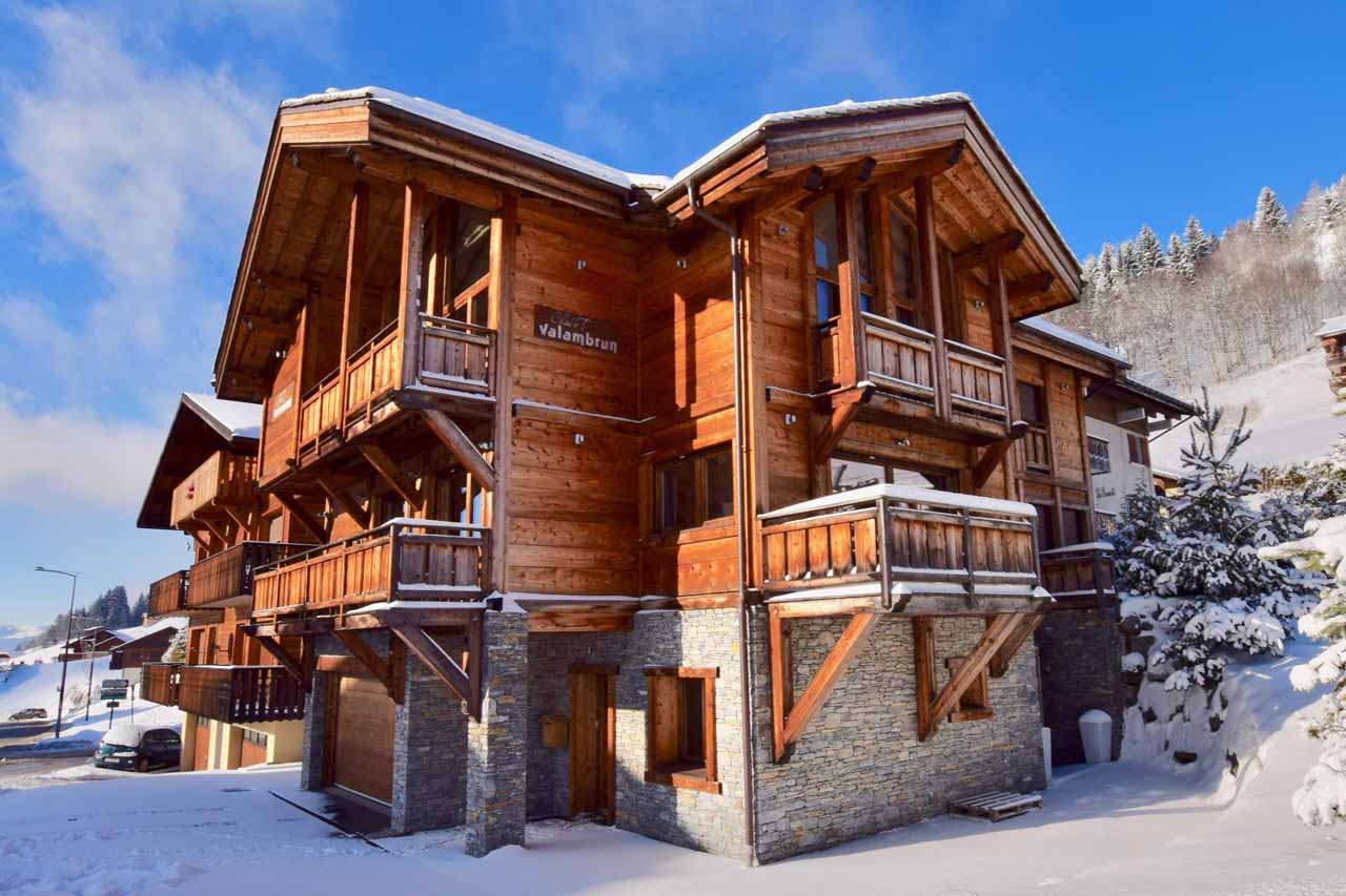 Exterior of Chalet Valambrun in Les Gets