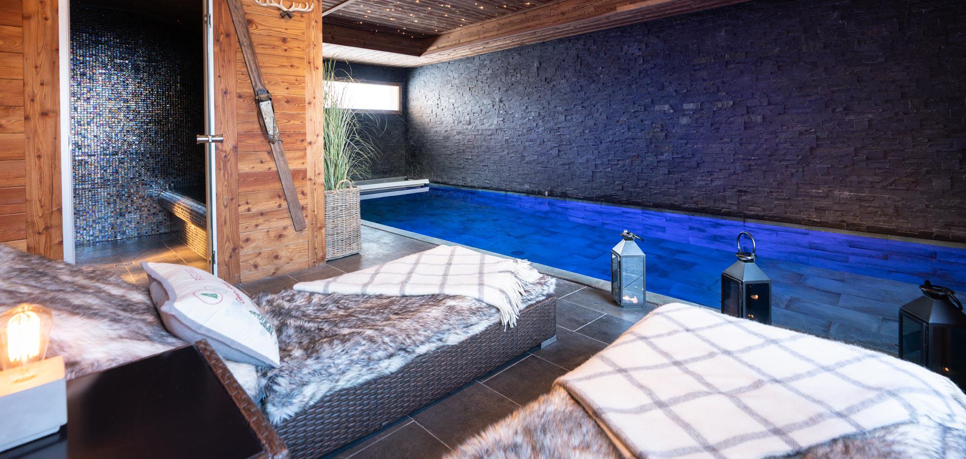 Chalet Valumbrun spa in Les Gets