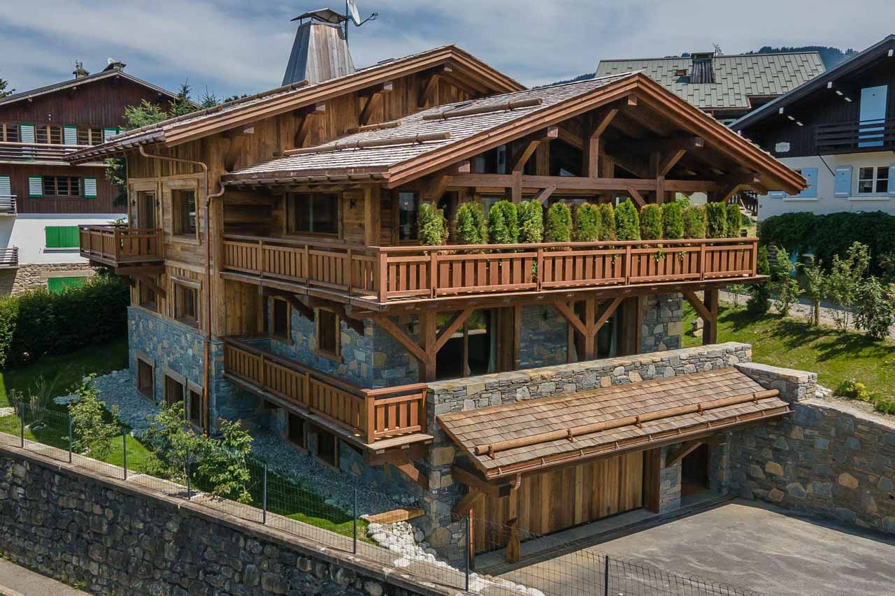 Exterior of Chalet Whymper in Megeve