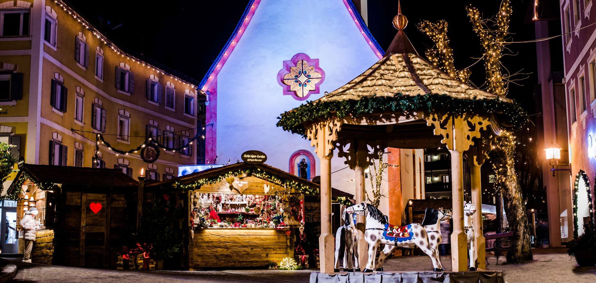 Christmas markets in the Dolomites