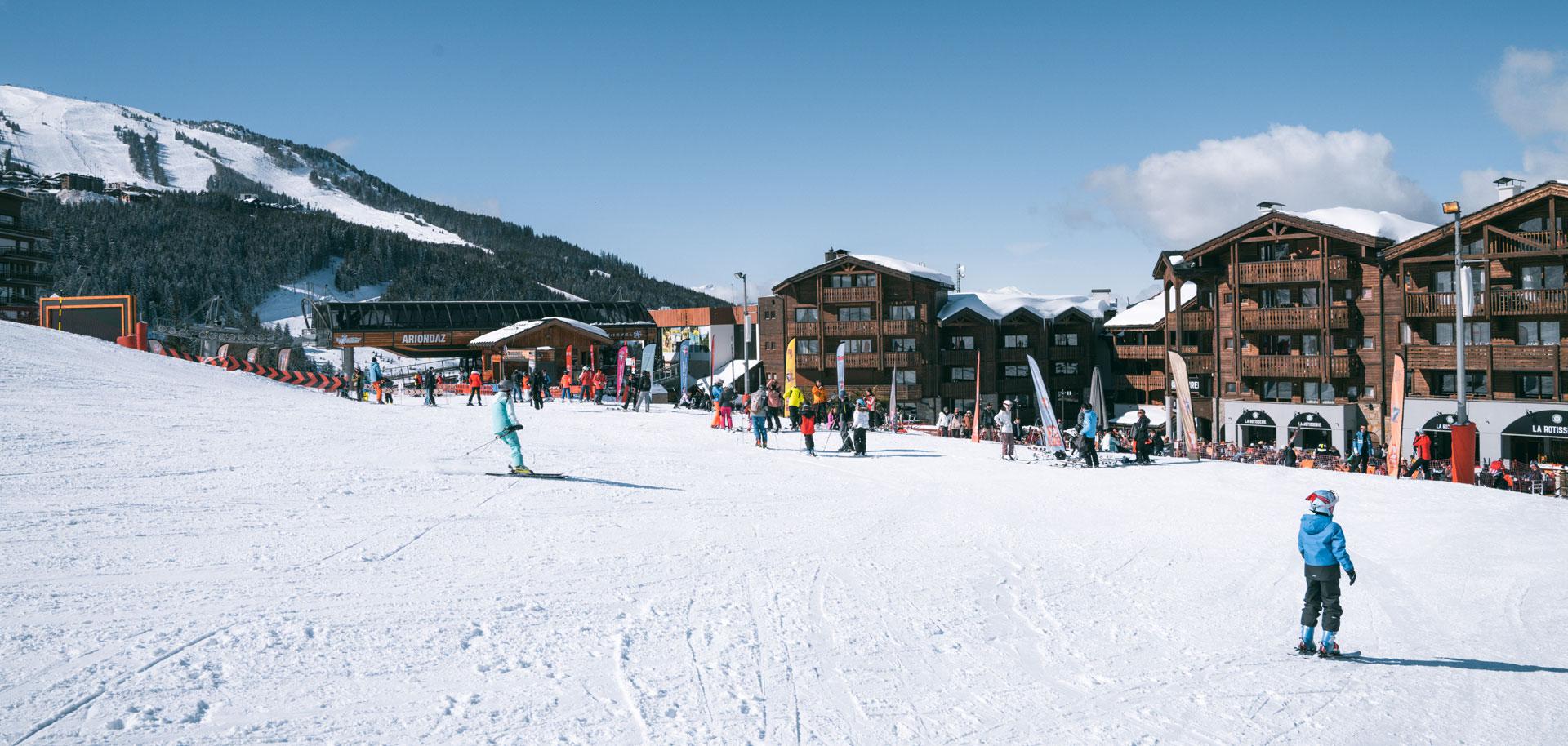 Courchevel 1650 beginner area