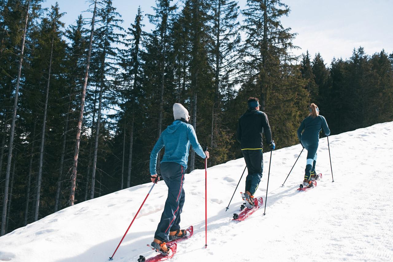 Snowshoeing in Courchevel