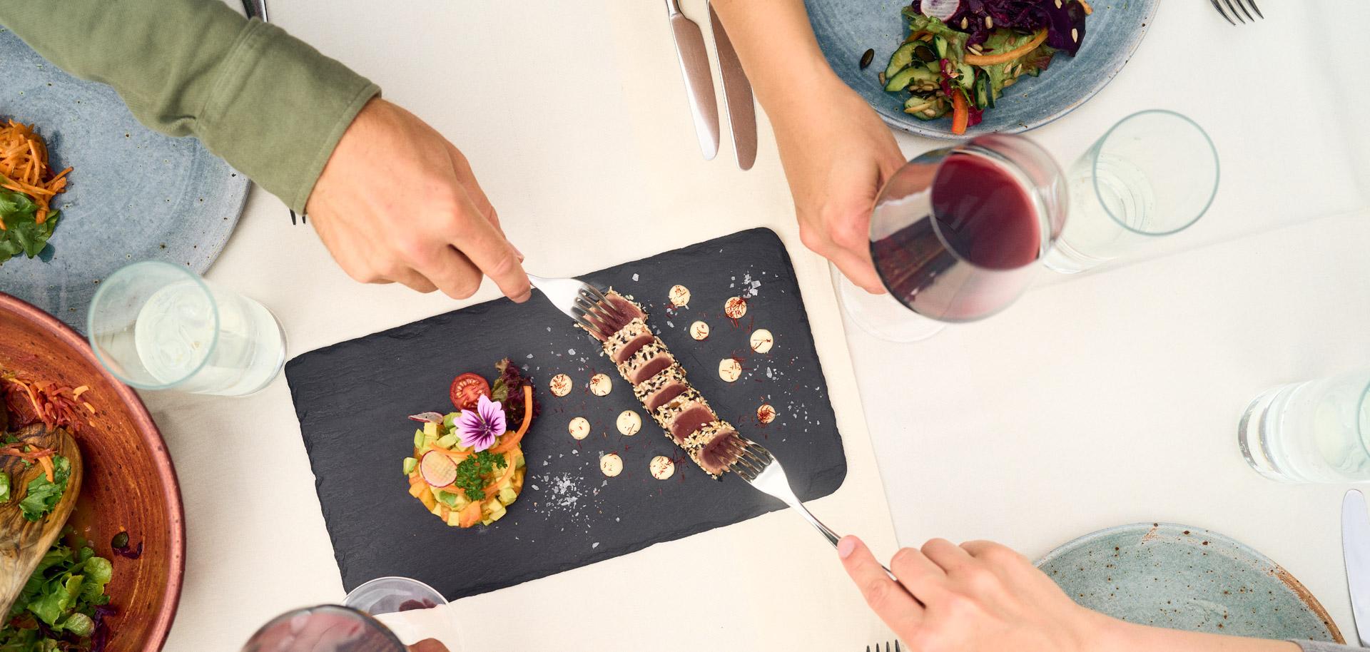 Fine dining in Zermatt