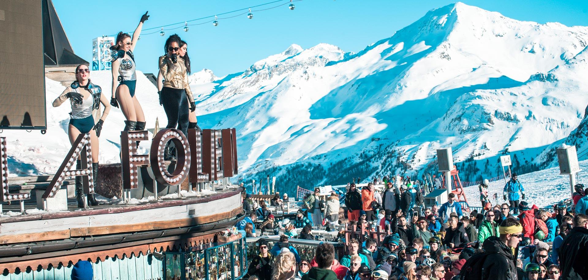 La Folie Douce in Val d'Isere