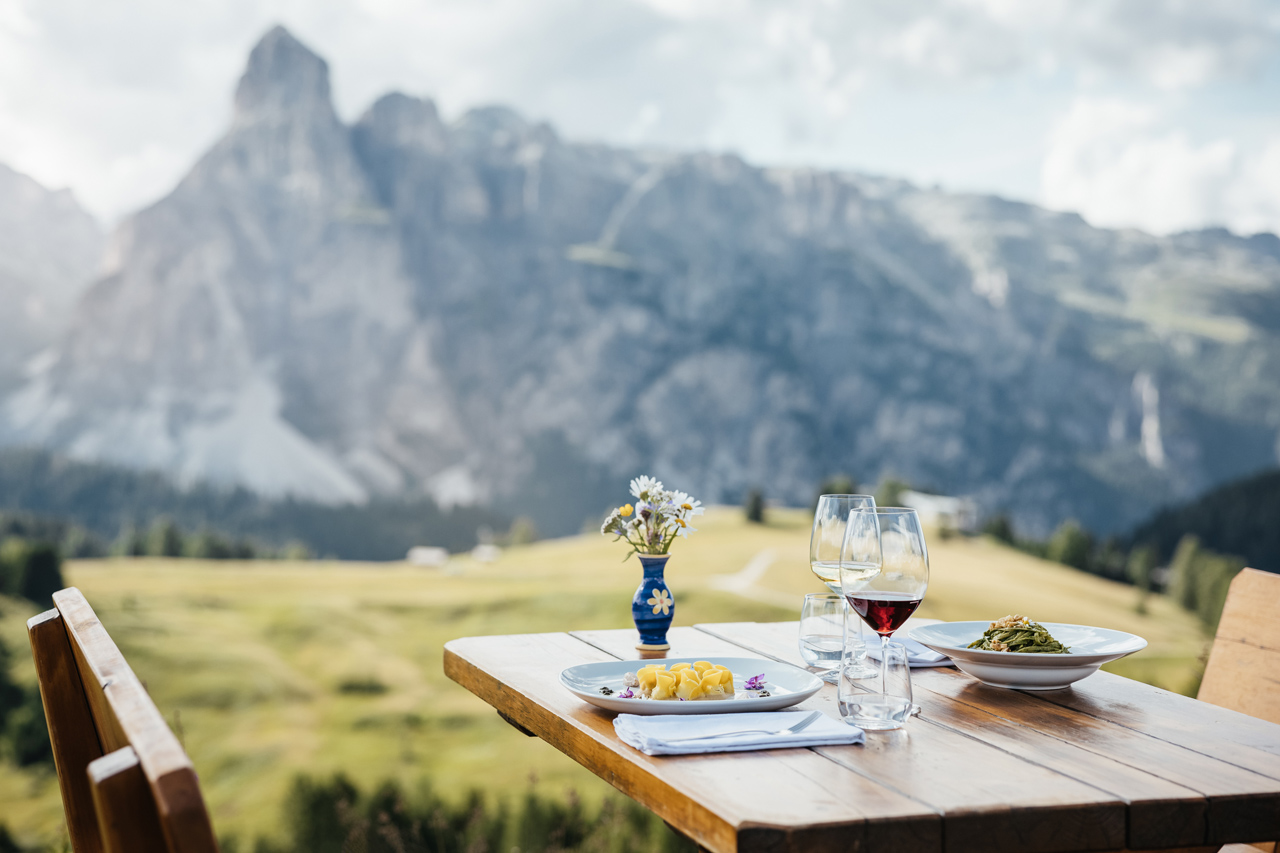 Gourmet experiences in Alta Badia in summer