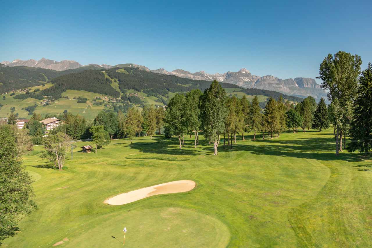 Golf course in Megeve