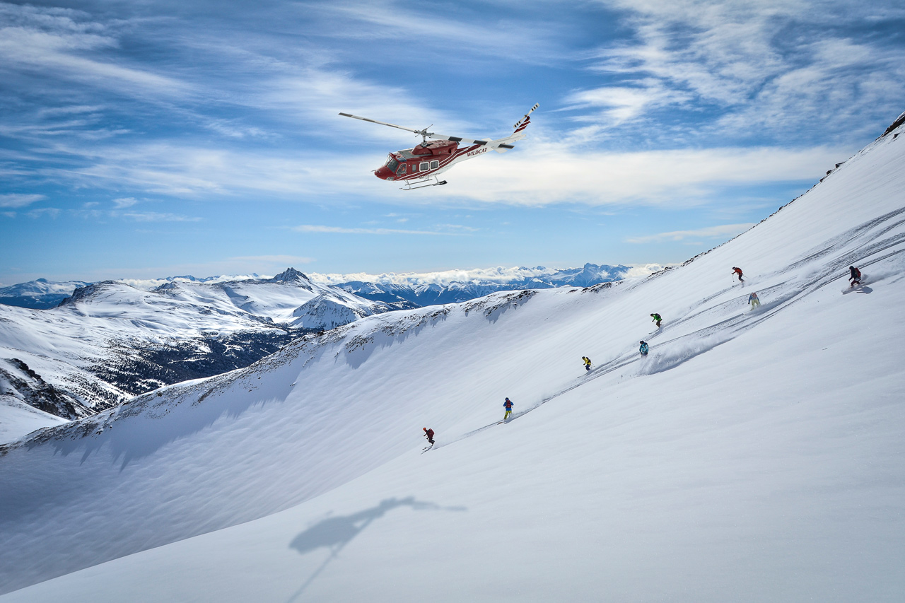 Heliskiing in British Columbia, South Chilcotin