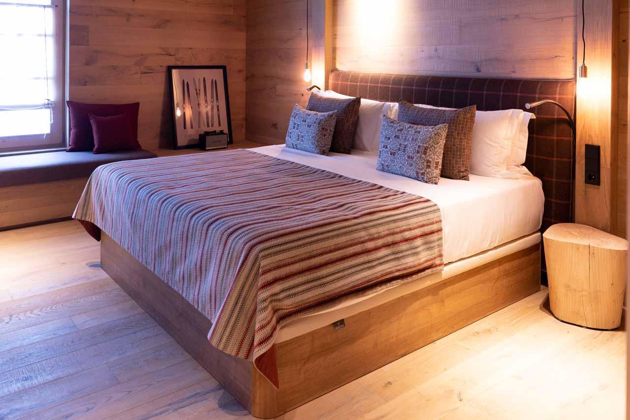 Bedroom at Hermitage Mountain Lodge in Andorra