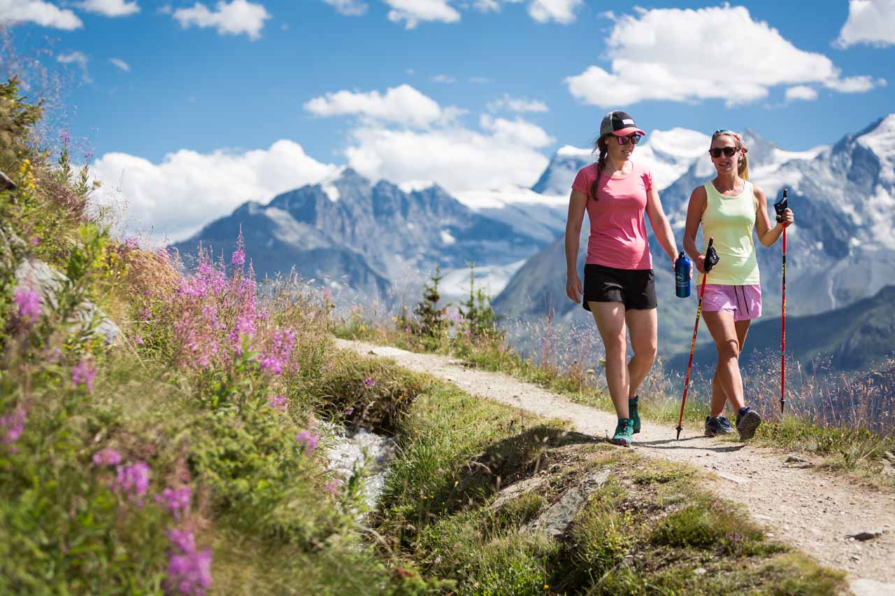 Hiking in Verbier