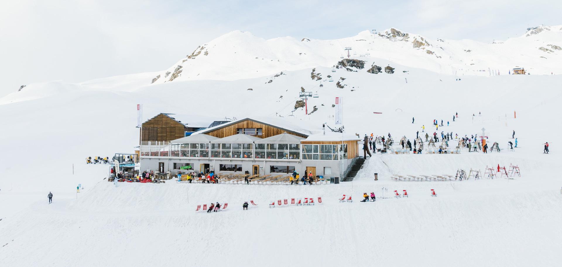 Le Dahu restaurant in Verbier
