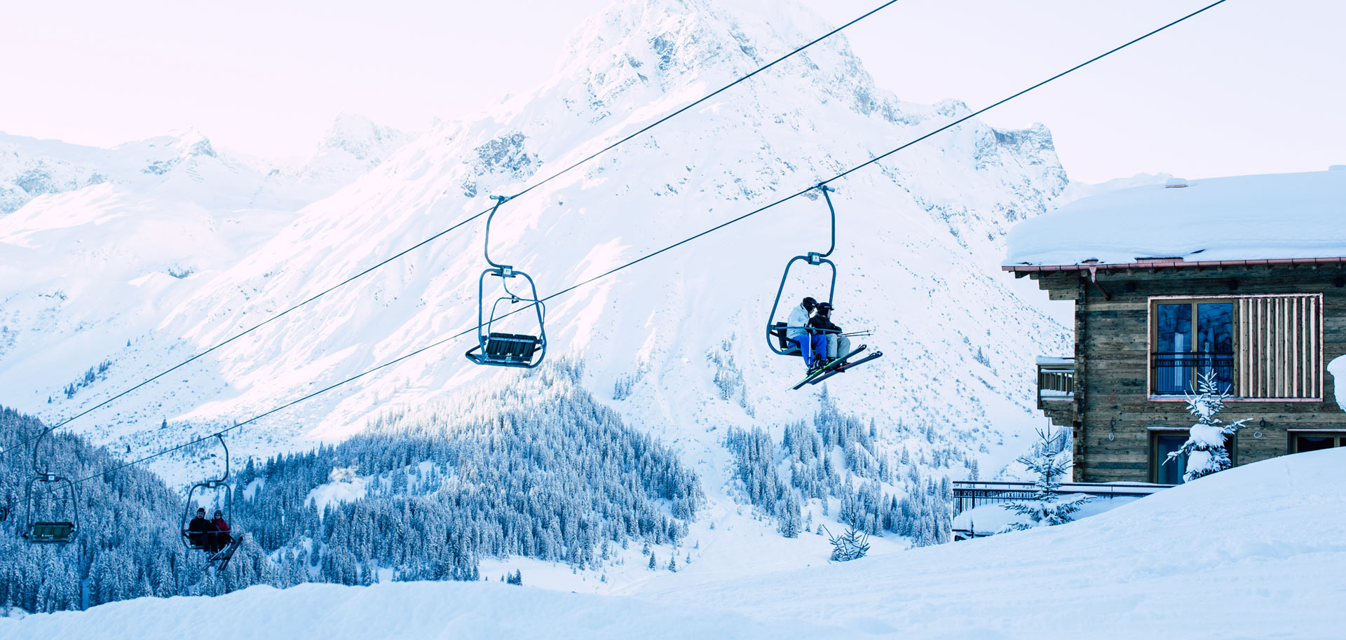 Ski lifts in Lech