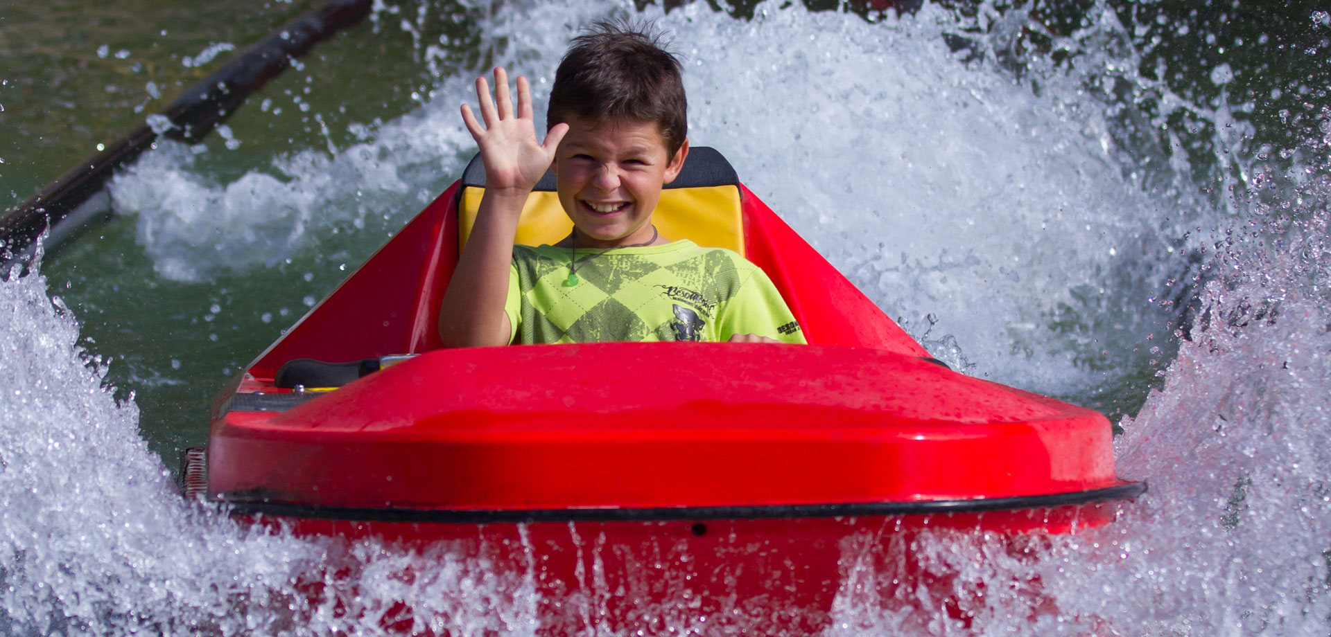 Luge alpine coaster in Chamonix in summer