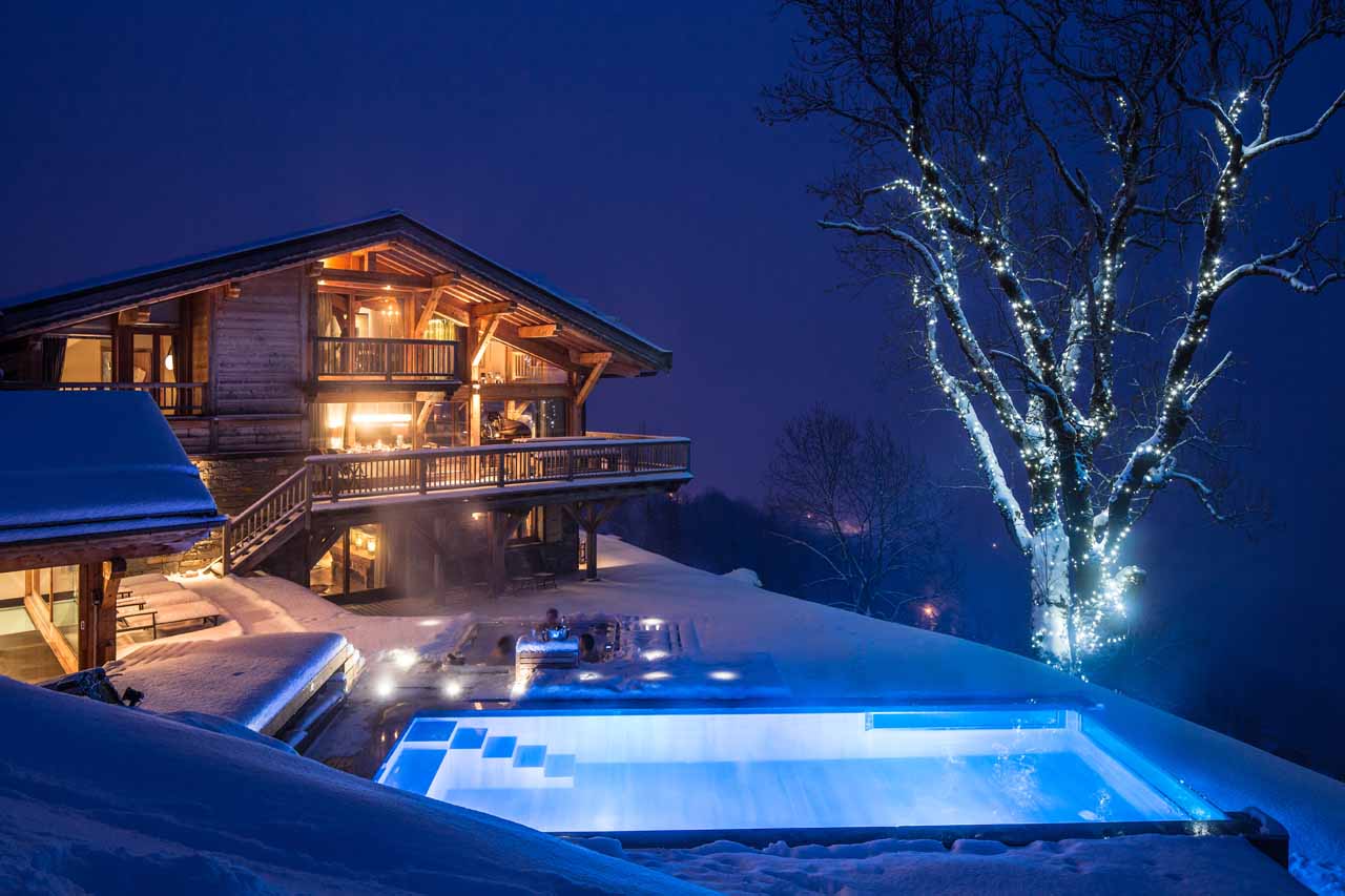 Luxury Ski Chalets with Swimming Pool