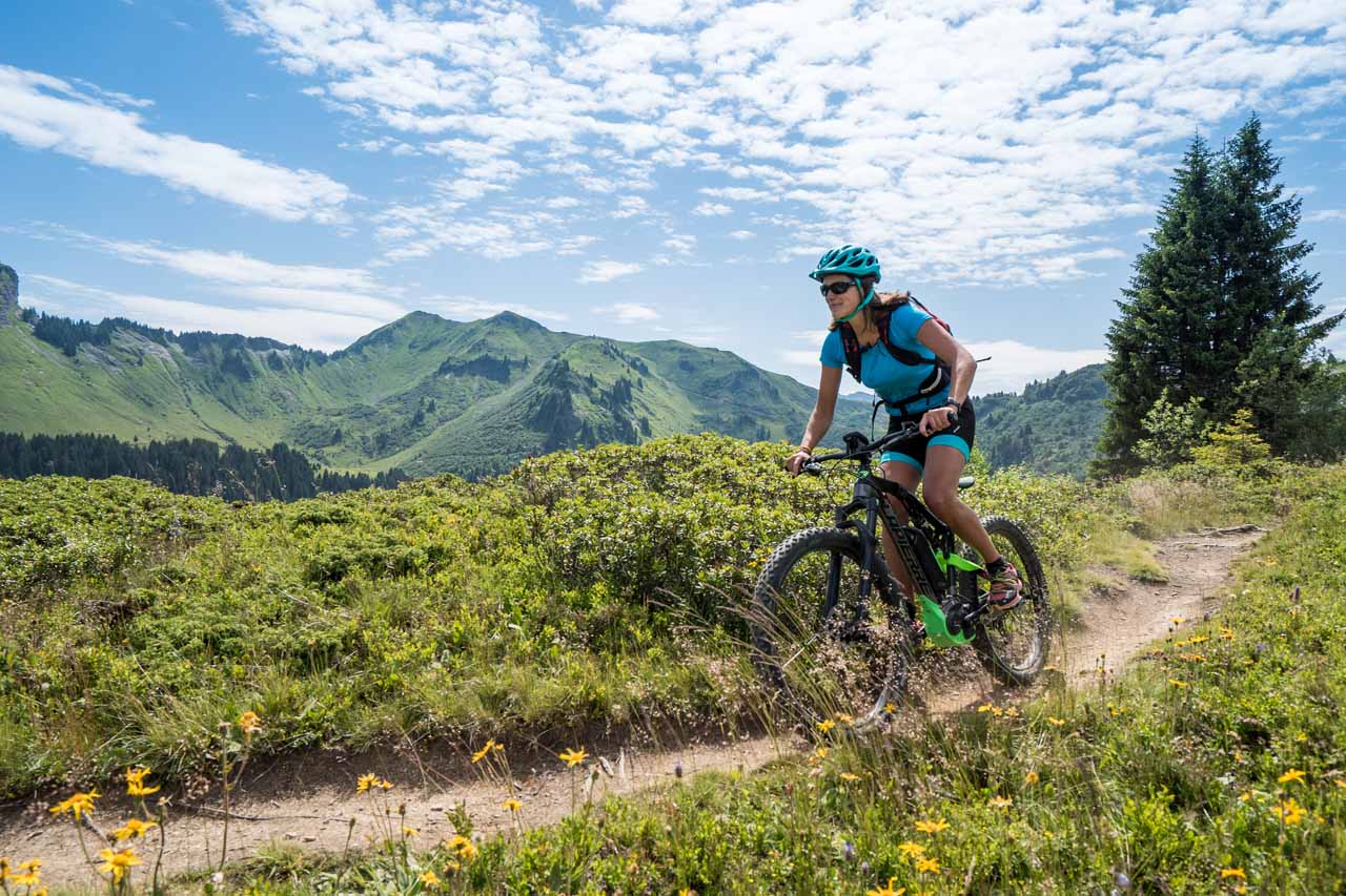 Mountain biking in Les Gets