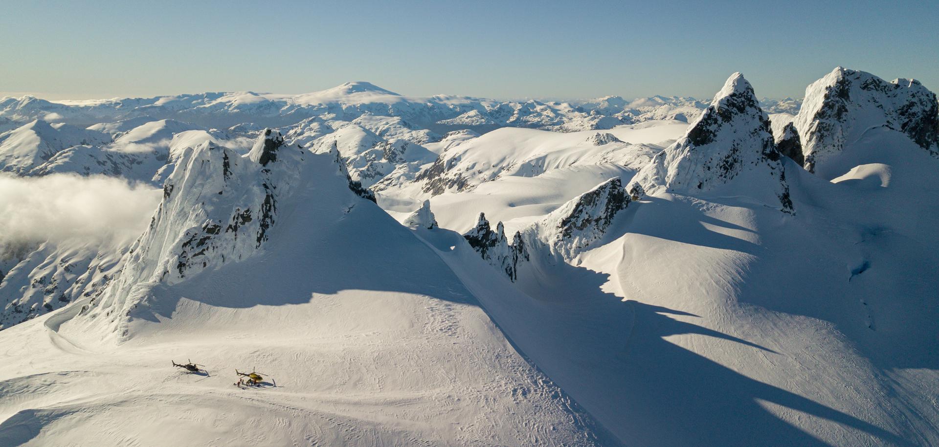 Heli-Skiing in Chilean Patagonia