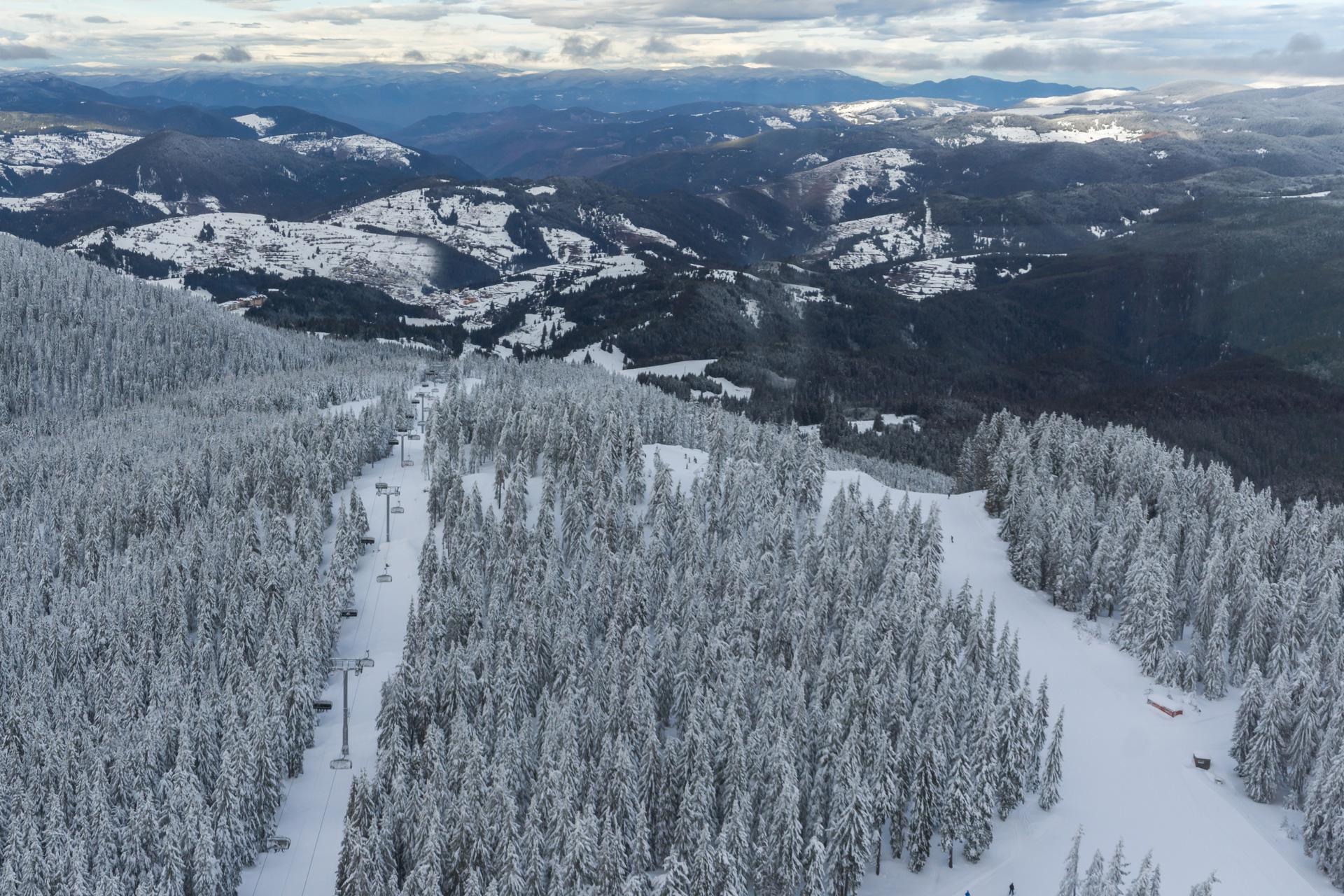 Ski resort in Bulgaria