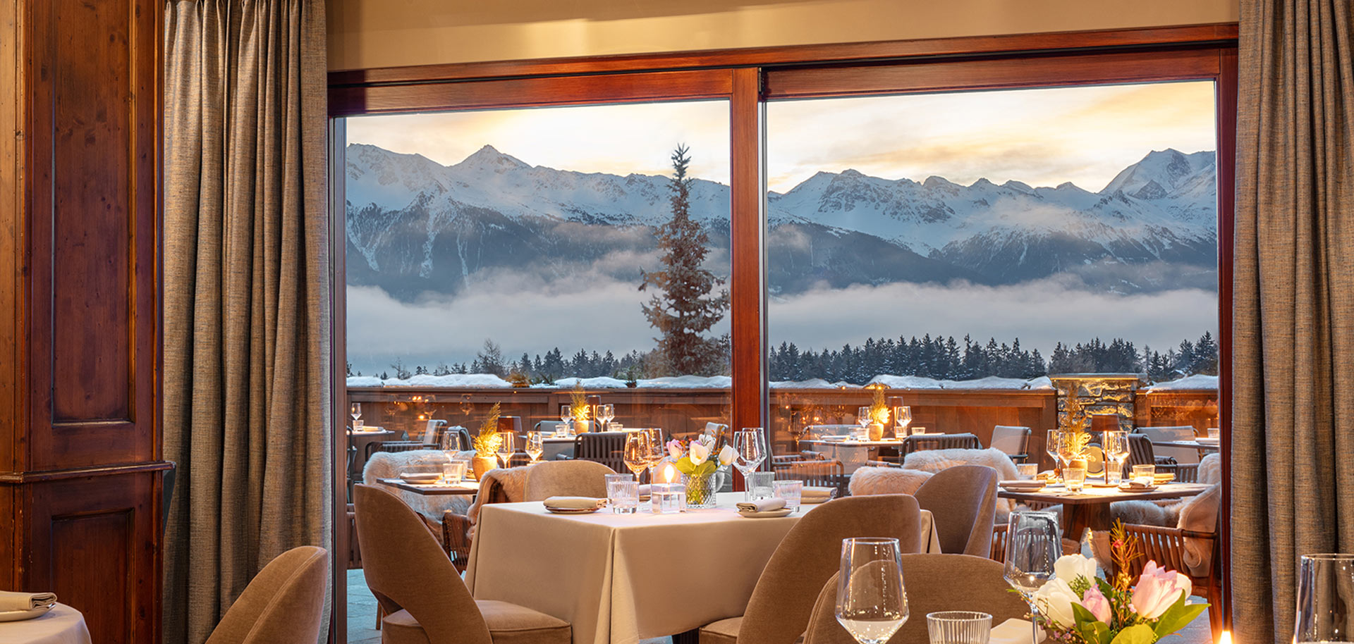Restaurant Five in Crans Montana